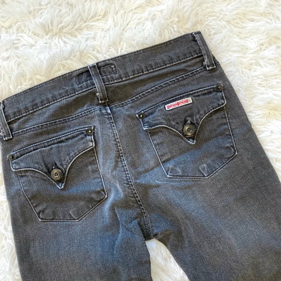 Hudson Dark Gray Wash Skinny Jeans - Picture 8 of 10